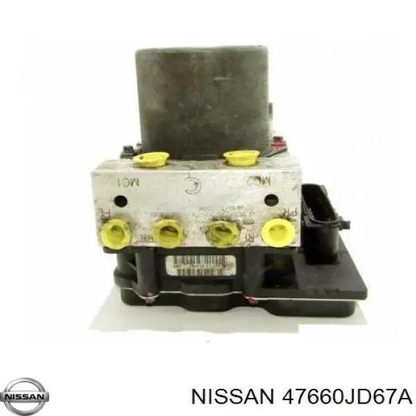47660JD67A Nissan/Infiniti Блок управління АБС (ABS)