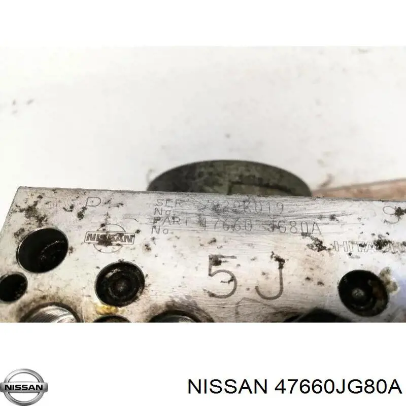 Блок АБС 47660JG80A Nissan/Infiniti