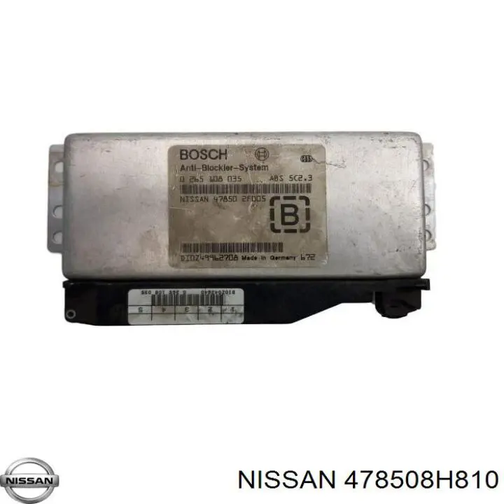 Модуль керування (ЕБУ) АБС (ABS) 478508H810 Nissan/Infiniti