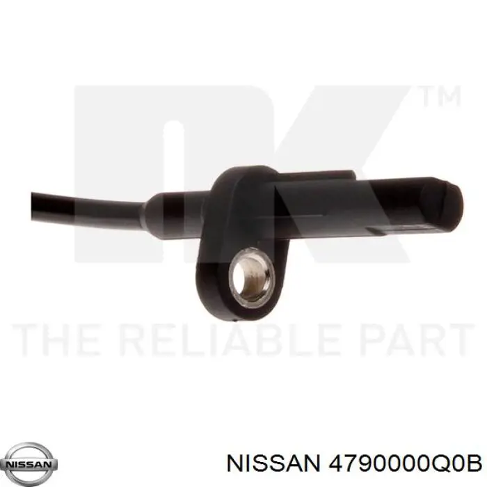 4790000Q0B Nissan/Infiniti Датчик АБС (ABS) задній