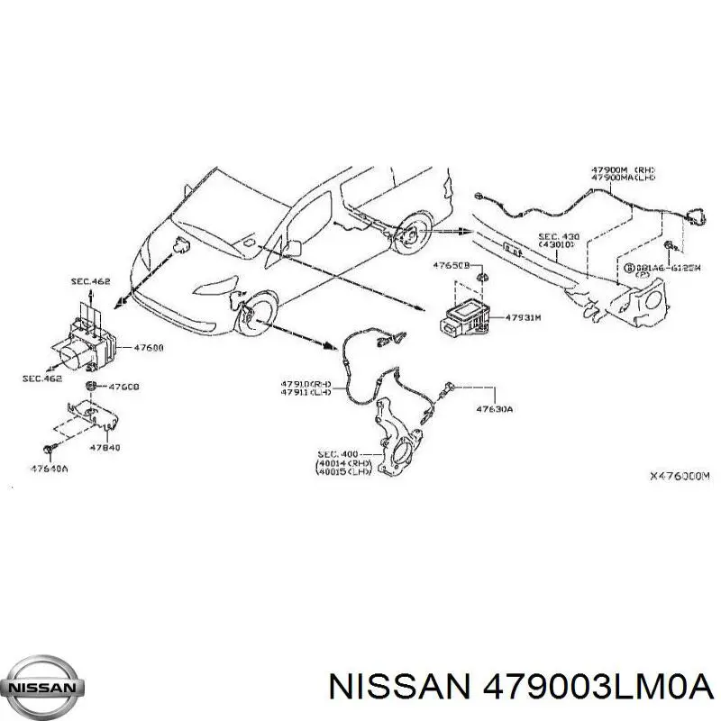  479003LM0A Nissan