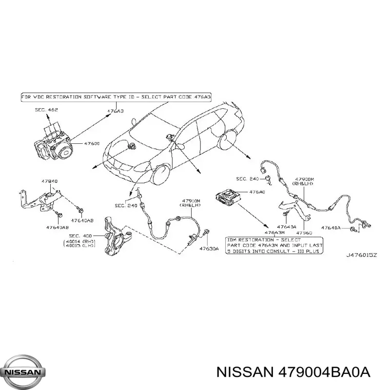 TQ11239 Tqparts Датчик АБС (ABS) задній правий