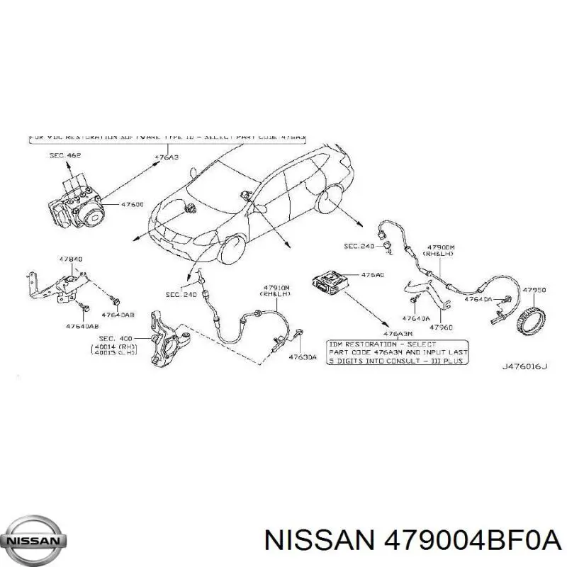 Датчик АБС (ABS) задній Tqparts TQ11229 ціна, від 23.62 USD