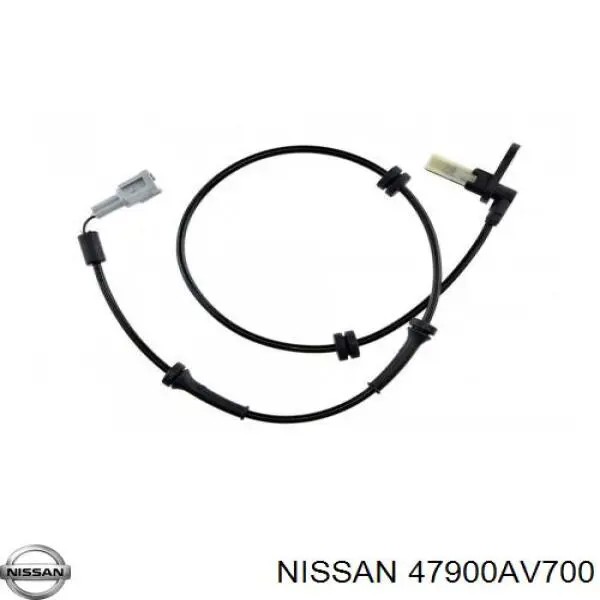 Датчик ABS задній правий Nissan/Infiniti 47900AV700 ціна, від 12.70 USD