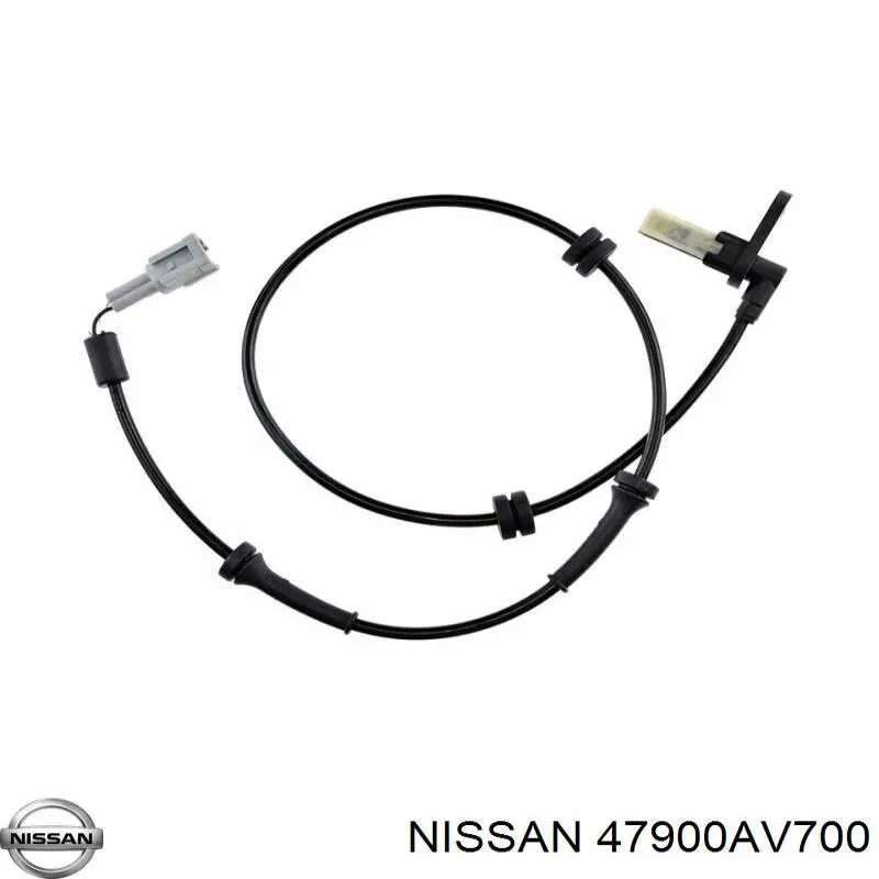 47900AV700 Nissan датчик абс (abs задній, правий)