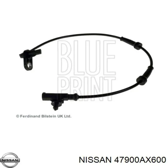 Купити 47900AX600 Nissan/Infiniti Датчик АБС (ABS) задній, правий