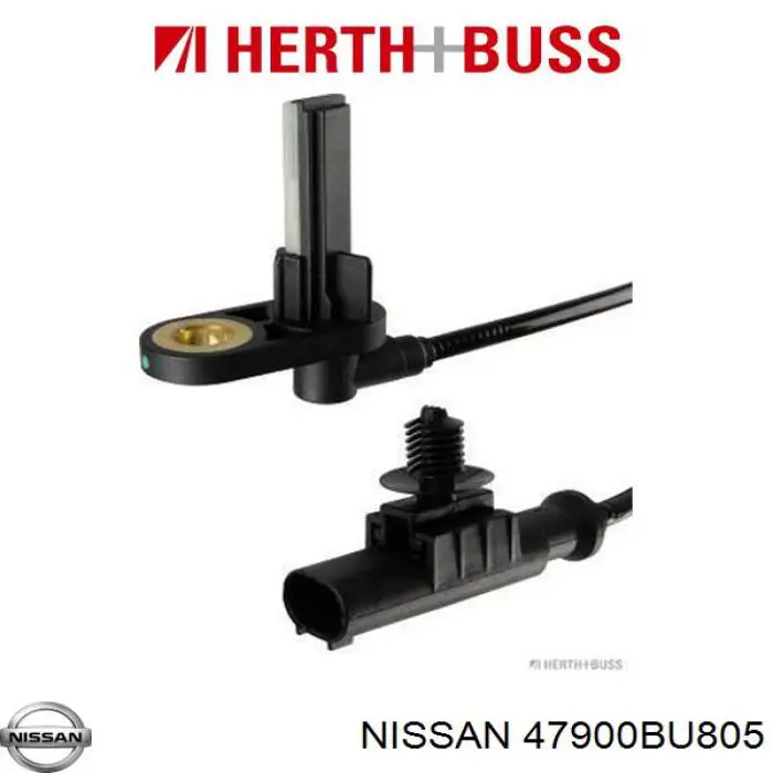 Датчик АБС задній лівий Nissan/Infiniti 47900BU805 ціна, від 32.40 USD
