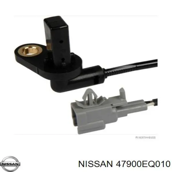 47900EQ010 Nissan датчик абс (abs задній, правий)