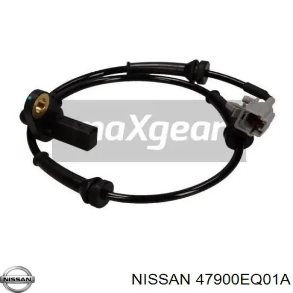 47900EQ01A Nissan датчик абс (abs задній, правий)