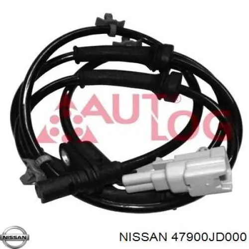ASB16802 SNR Датчик АБС (ABS) задній