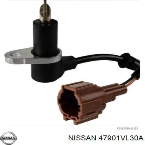 Датчик АБС задній лівий Nissan/Infiniti 47901VL30A ціна, від 176.18 USD