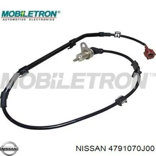 Датчик антиблокувальної системи гальмування Nissan/Infiniti 4791070J00 ціна, від 35.54 USD