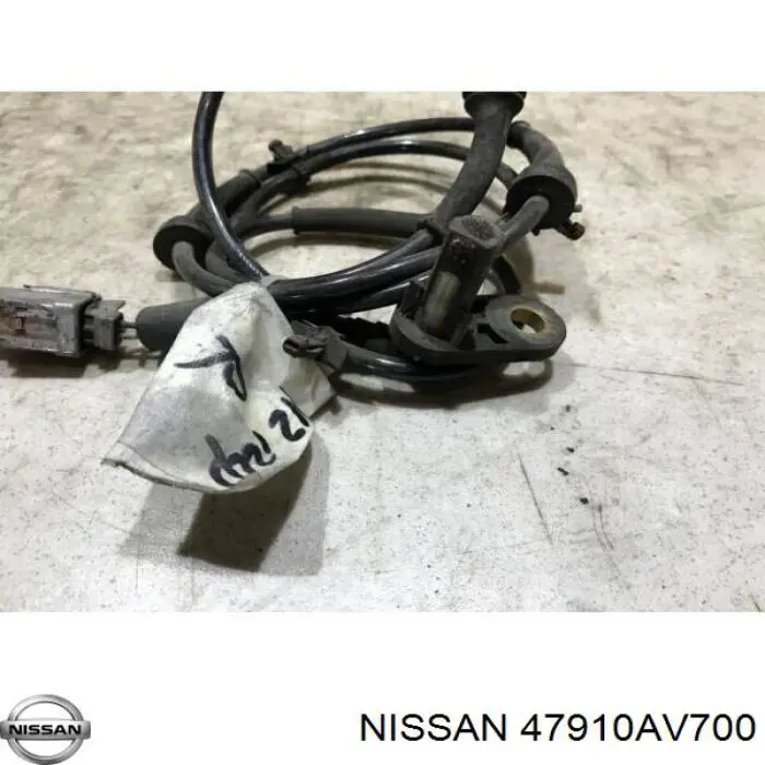 Датчик антиблокувальної системи гальмування Nissan/Infiniti 47910AV700 ціна, від 22.80 USD