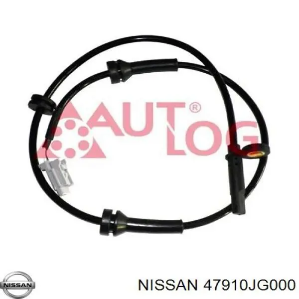 47910JG000 Nissan датчик абс (abs передній)