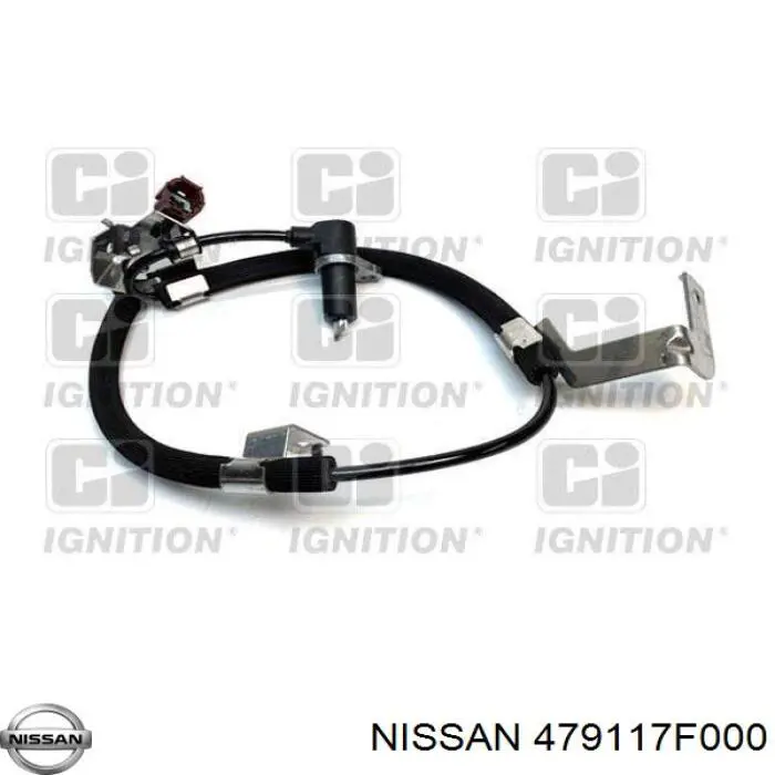 Купити 479117F000 Nissan/Infiniti Датчик АБС (ABS) передній, лівий