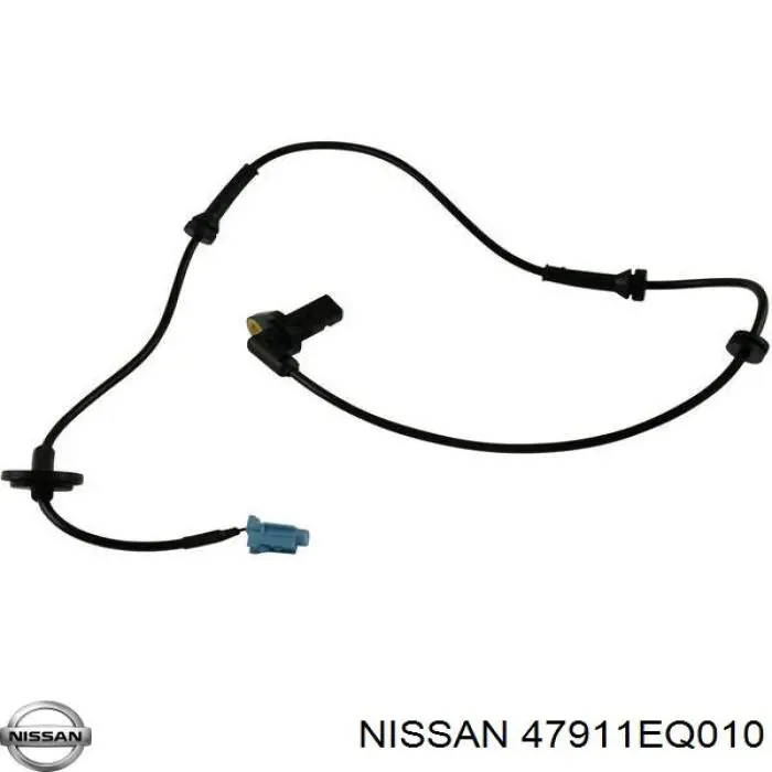 47911EQ010 Nissan датчик абс (abs передній, лівий)