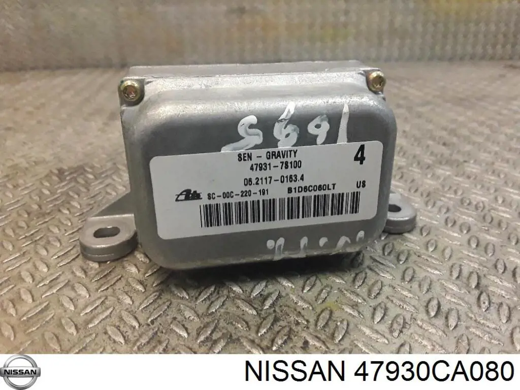 Купити 47930CA080 Nissan/Infiniti Датчик поперечного прискорення (ESP)