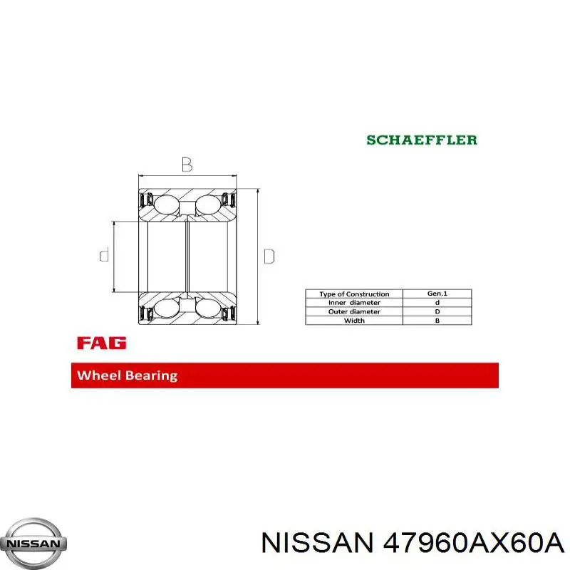 Кільце ABS Nissan/Infiniti 47960AX60A ціна, від 4.22 USD