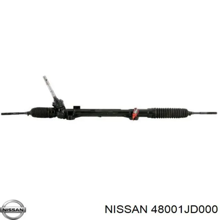 480013622R Nissan рейка рульова