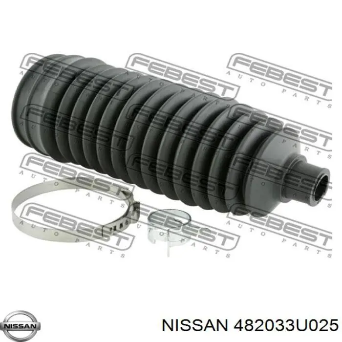 Пильник рульової тяги Nissan/Infiniti 482033U025 ціна, від 4.86 USD