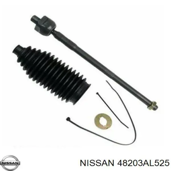 48203AL525 Nissan пильник рульового механізму/рейки