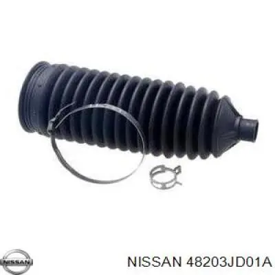48203JD01A Nissan пильник рульового механізму/рейки