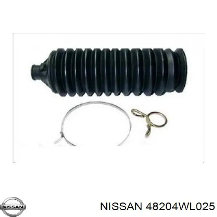 48204WL025 Nissan пильник рульового механізму/рейки