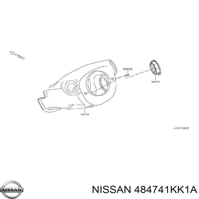  Nissan/Infiniti 484741KK1A ціна, від 1.14 USD