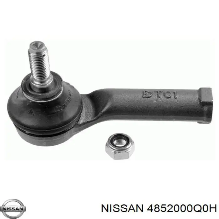 4852000Q0H Nissan накінечник рульової тяги, зовнішній