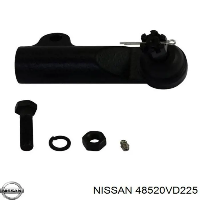 Купити 48520VD225 Nissan/Infiniti Накінечник центральної рульової тяги, задньої правої