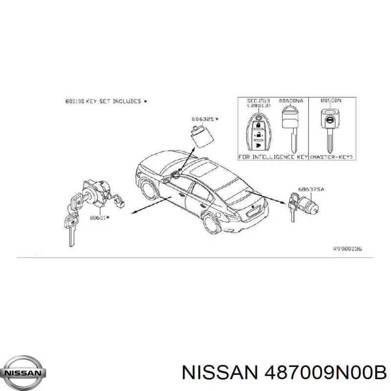 48700JF00A Nissan/Infiniti 