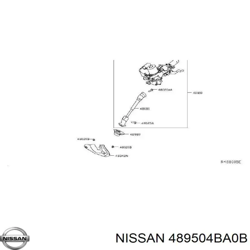  Nissan/Infiniti 489504BA0B ціна, від 6.35 USD