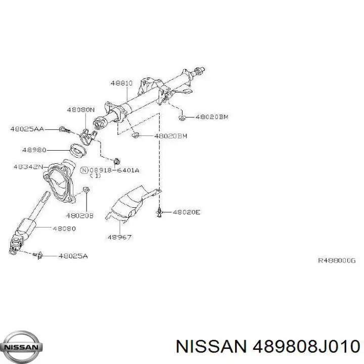 489808J010 Nissan/Infiniti 