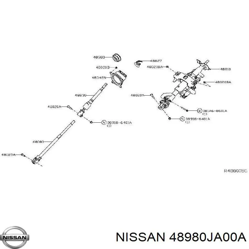 48980JA00A Nissan/Infiniti 