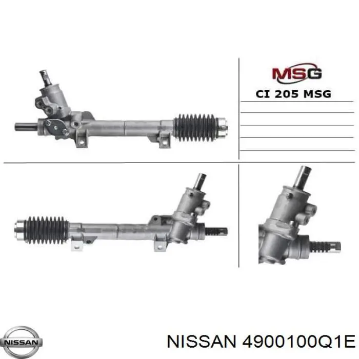 Купити 4900100Q1E Nissan/Infiniti Рульова рейка