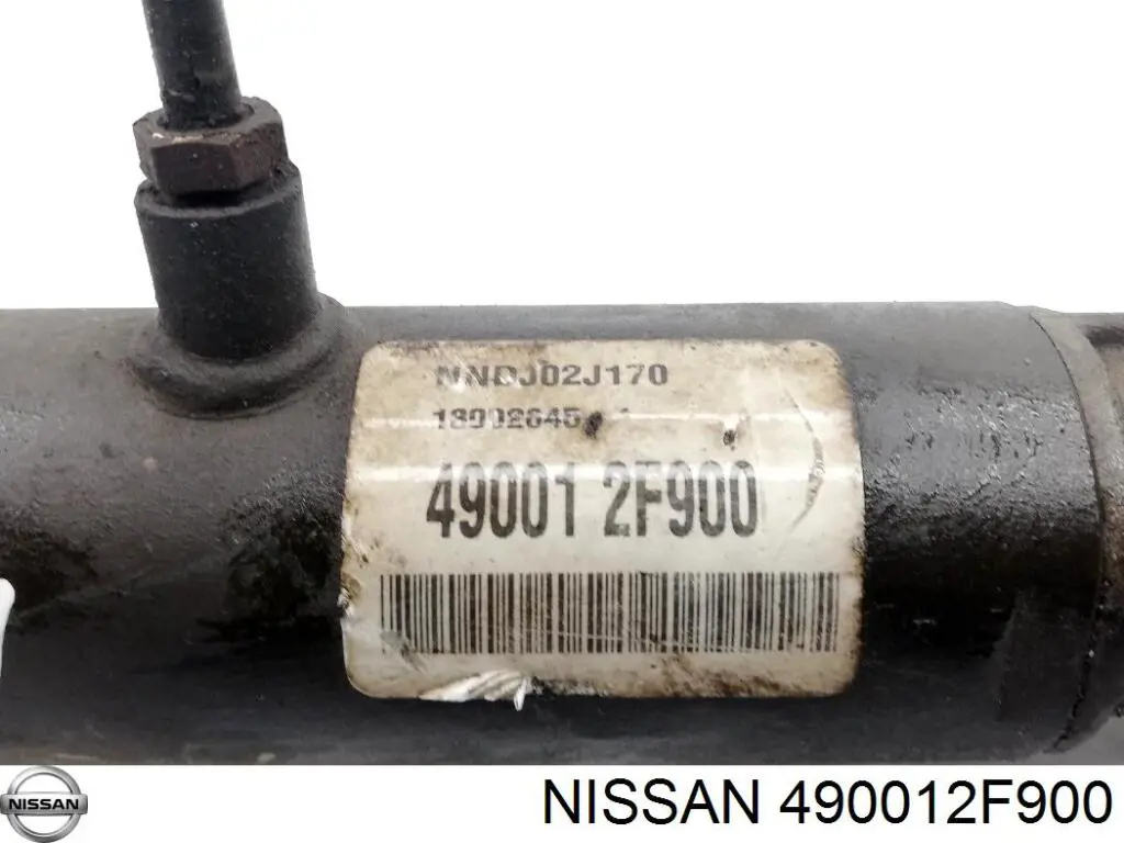490012F900 Nissan рейка рульова