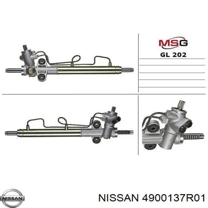 Управління рульове в зборі Nissan/Infiniti 4900137R01 ціна, від 188.51 USD