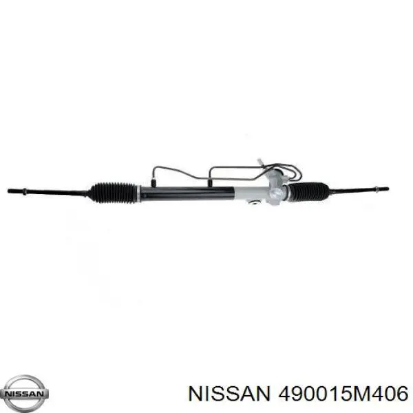 490015M406 Nissan рейка рульова