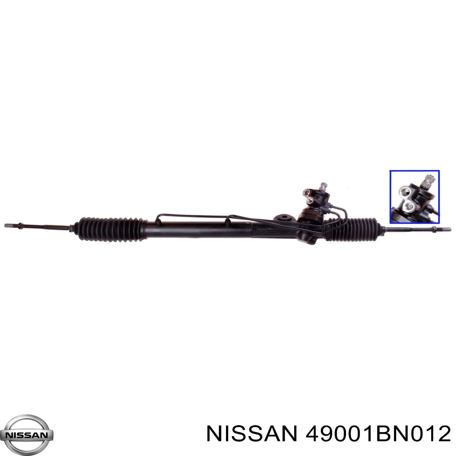 Управління рульове в зборі Nissan/Infiniti 49001BN012 ціна, від 183.56 USD