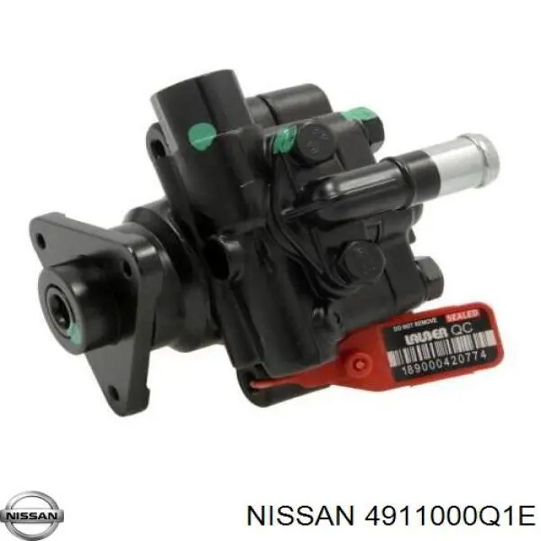 4911000Q1E Nissan насос гідропідсилювача керма (гпк)