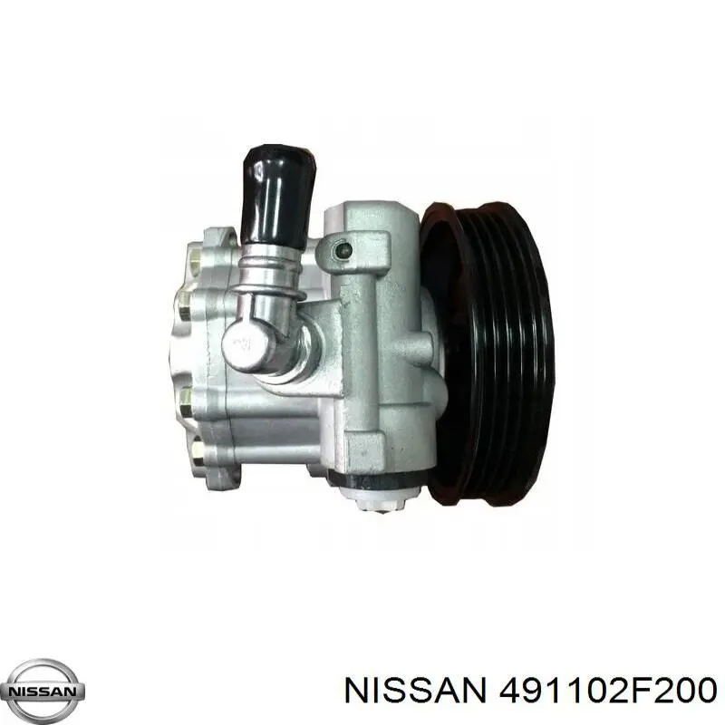491102F200 Nissan насос гідропідсилювача керма (гпк)