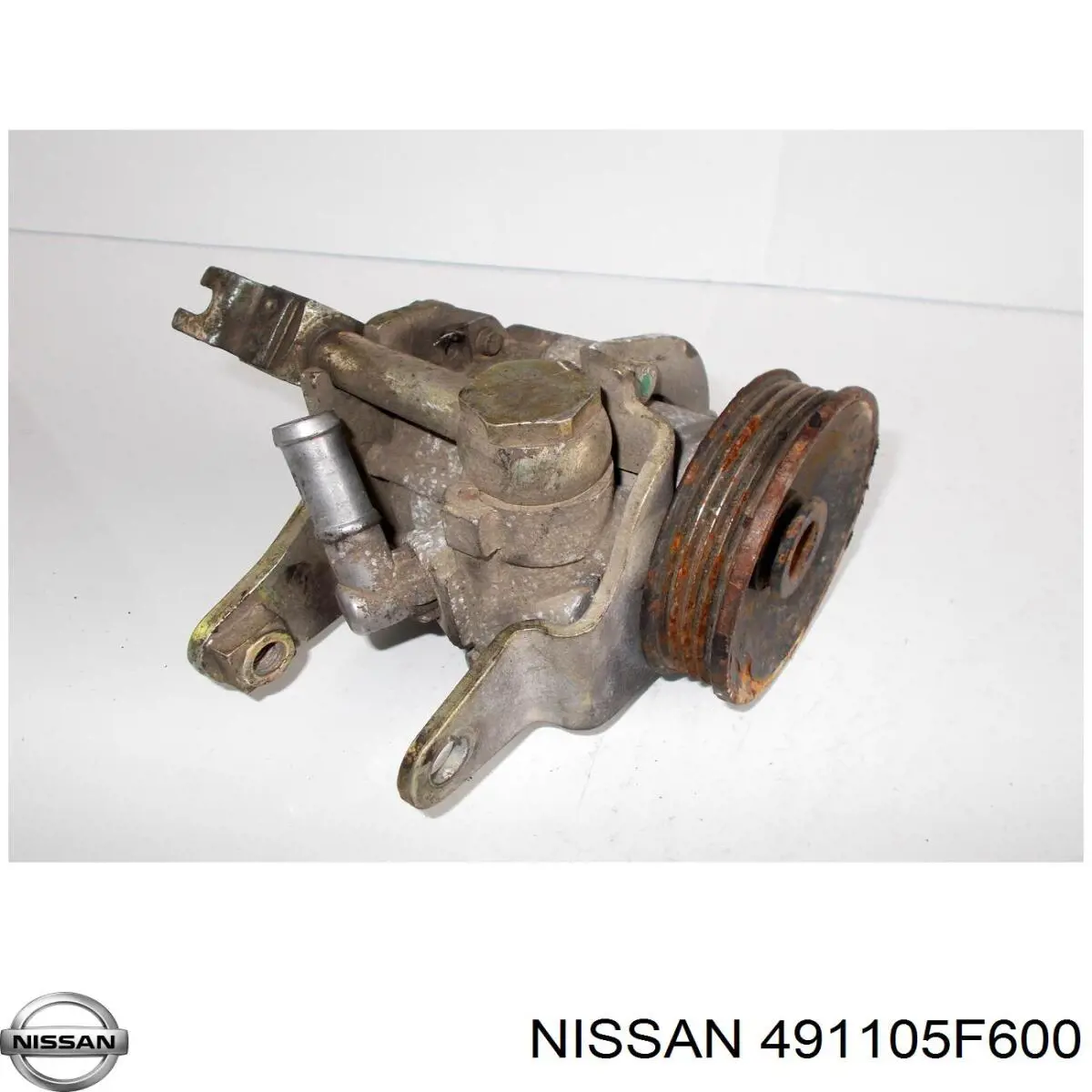 491104F100 Nissan насос гідропідсилювача керма (гпк)