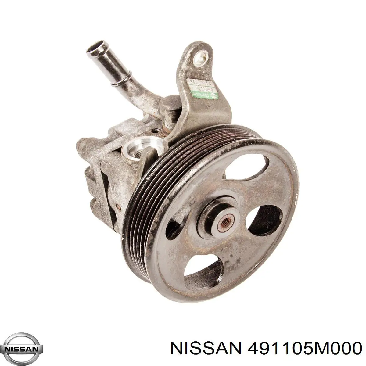 491105M000 Nissan насос гідропідсилювача керма (гпк)