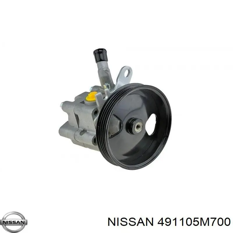 491105M700 Nissan насос гідропідсилювача керма (гпк)
