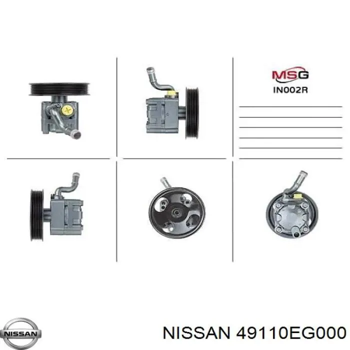PSP0023 Hitachi Насос гідропідсилювача