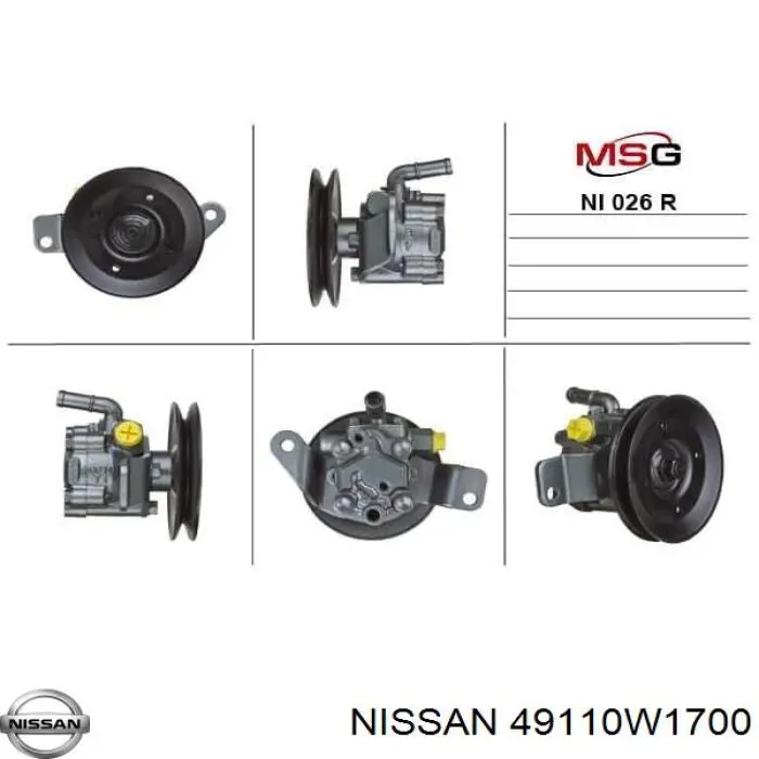 Купити 49110C6000 Nissan/Infiniti Насос гідравліки