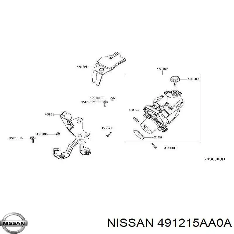 491215AA0A Nissan/Infiniti 