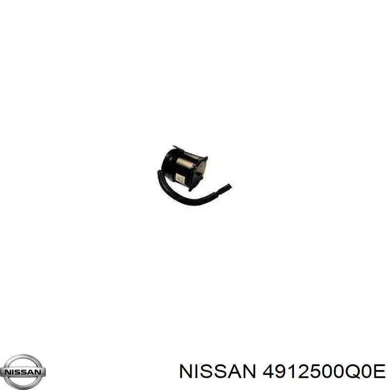 4912500Q0E Nissan насос гідропідсилювача керма (гпк)