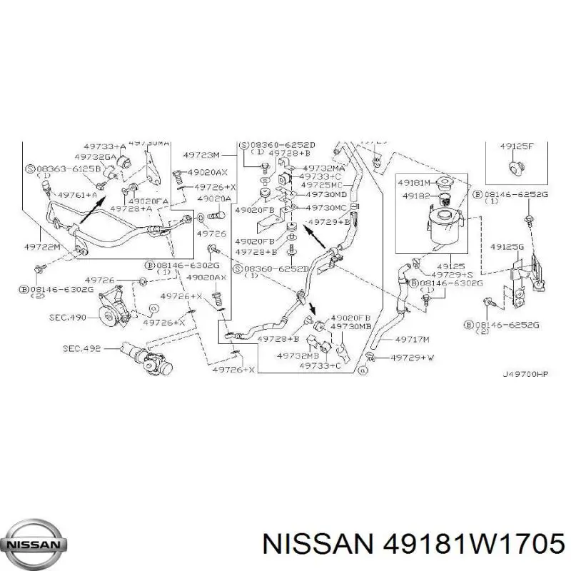 49181W1705 Nissan/Infiniti 