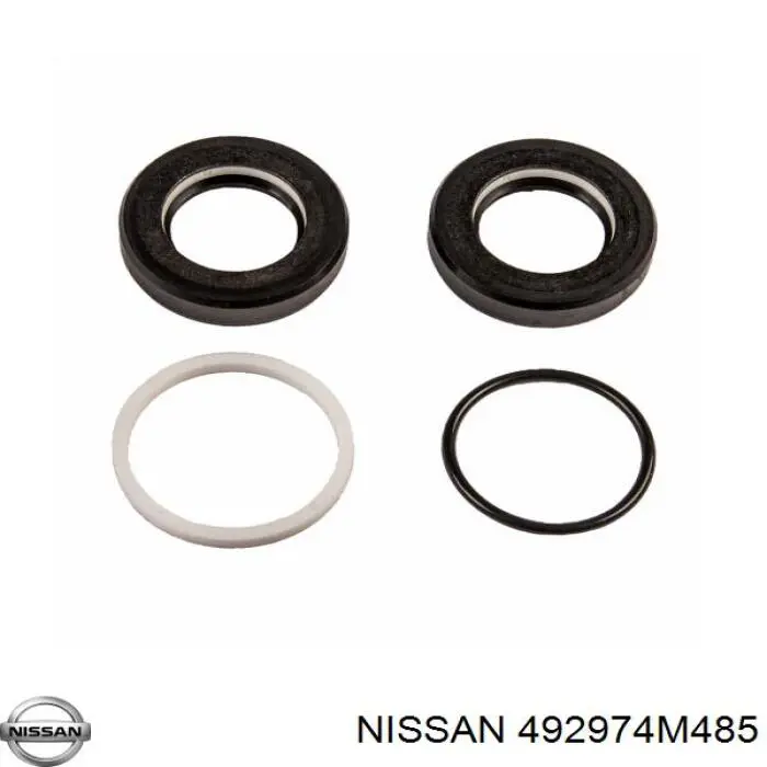 Купити 492974M485 Nissan/Infiniti Ремкомплект рульової рейки (механізму) г/у, (комплект ущільнень)